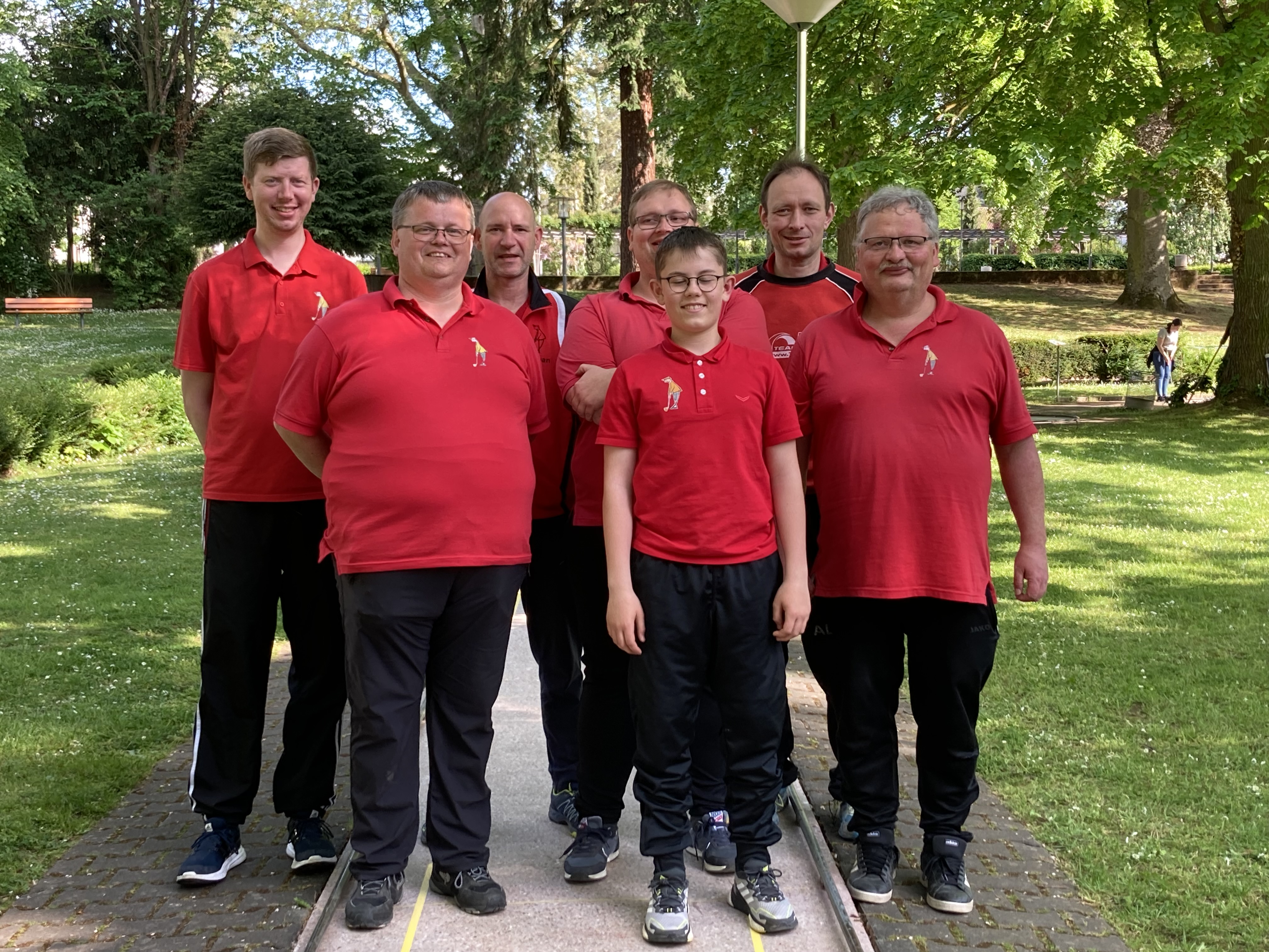 Mannschaftsbild Spieltag Bad Kreuznach 2023