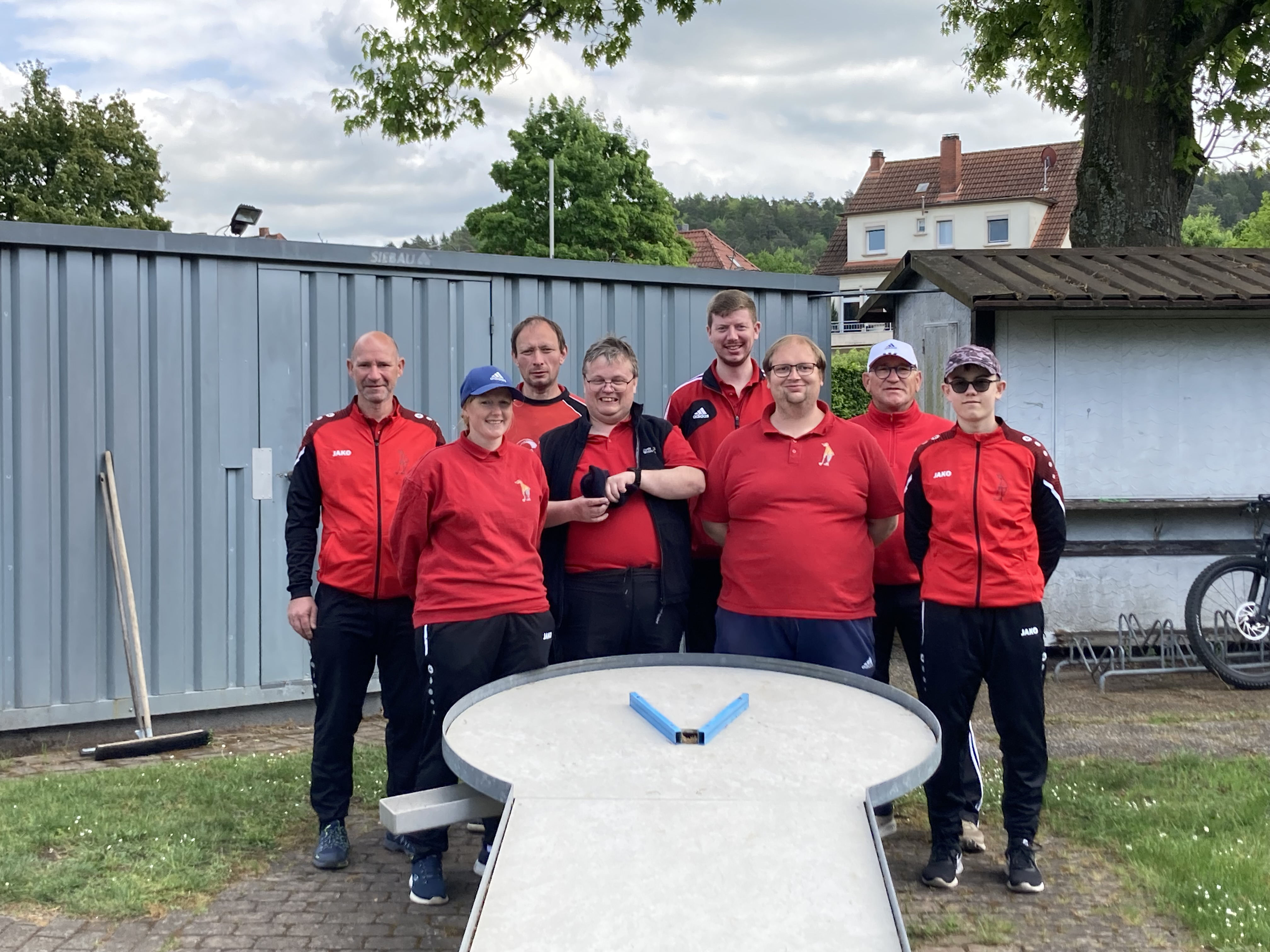 Mannschaftsbild Spieltag Homburg 2025