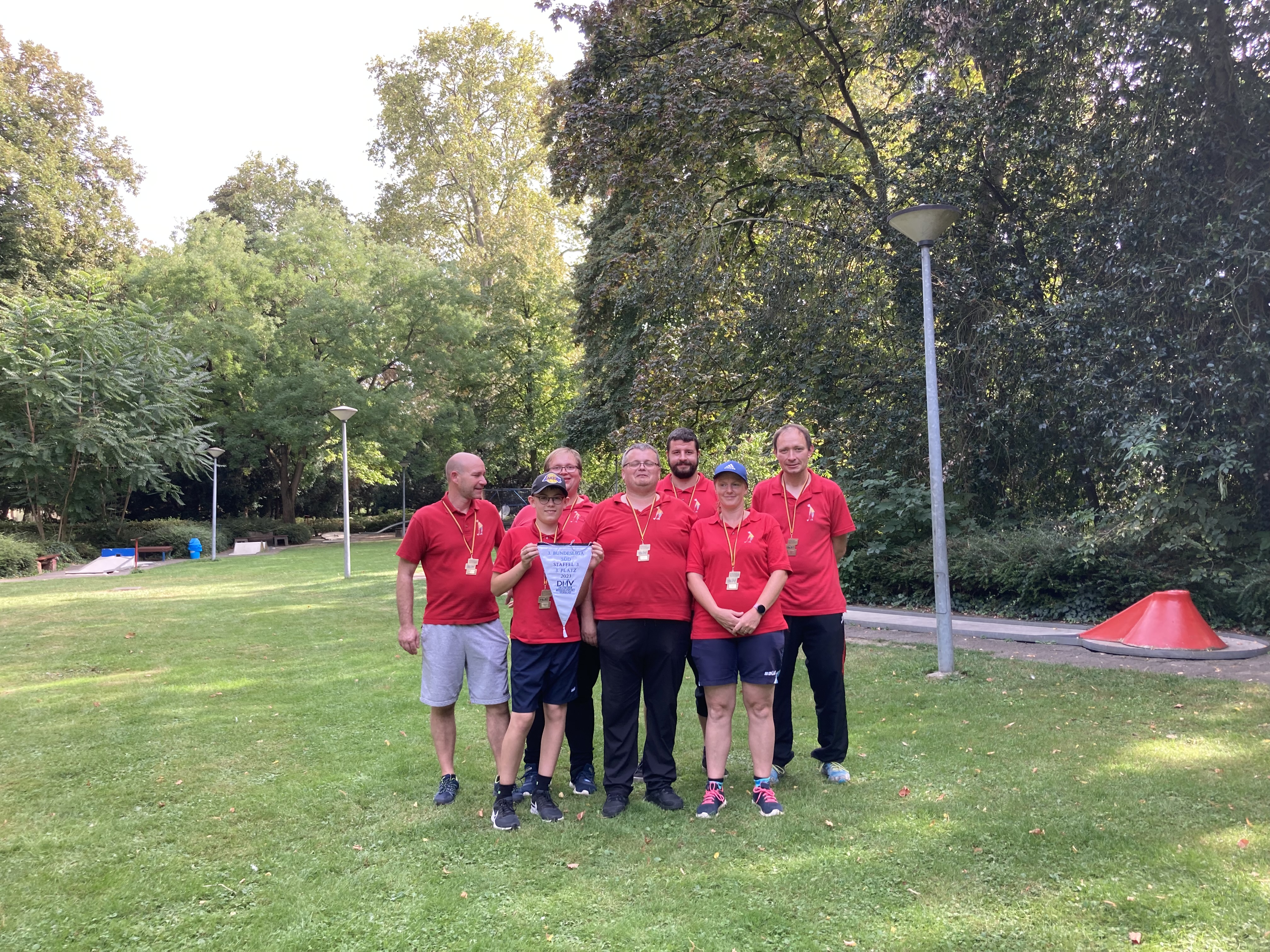 Mannschaftsbild Spieltag Ludwigshafen 2023